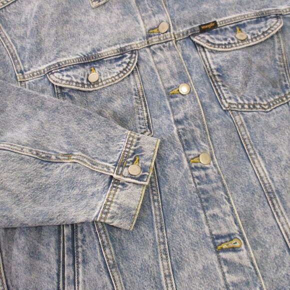 WRANGLER OVERSIZED JEAN JACKET – SIZE M – UNISEX - Picture 6 of 12